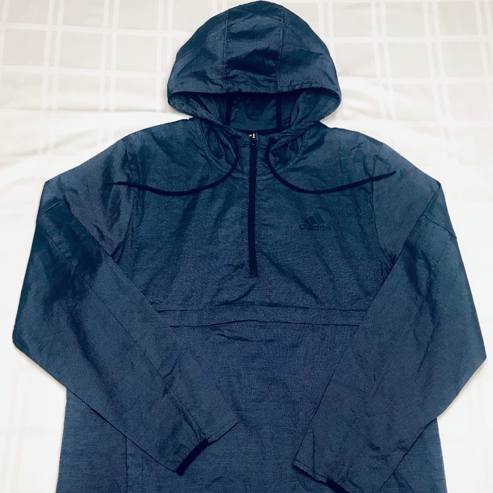 🔥NWTs🔥 Adidas Blue/Navy Half Zip Jacket